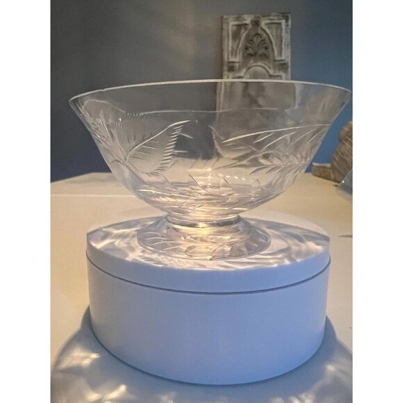 Set of 6 Vintage Crystal Coupe Glasses - Dessert Bowl | ChampagneTowwer - Picture 10 of 10